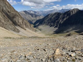vallone salito visto dal colle