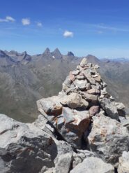 Vista sulla Aguille d'Arves