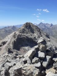 La punta Ovest vista dalla punta Est