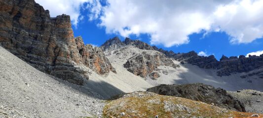 Vallone della nostra discesa