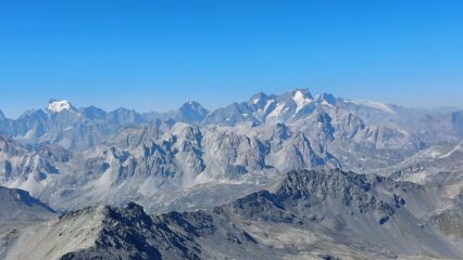 Ecrins dalla cima