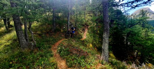 Discesa dal forte superiore