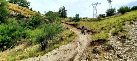 Discesa del Plateau de la Chalp