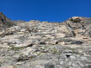 Bastionata rocciosa (ATTENZIONE!!!) da risalire