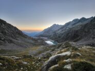 Al mattino salendo verso passo brocan