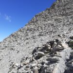 Qui ,abbandonati i bastoncini, si comincia a usare le mani