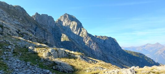I Gemelli di Mologna visti dalla falesia