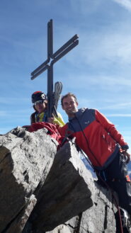 in cima al Stecknadelhorn..