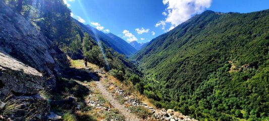 Traverso in Rio Freddo