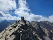 Giorgio sulla cima Nord , la sud sullo sfondo