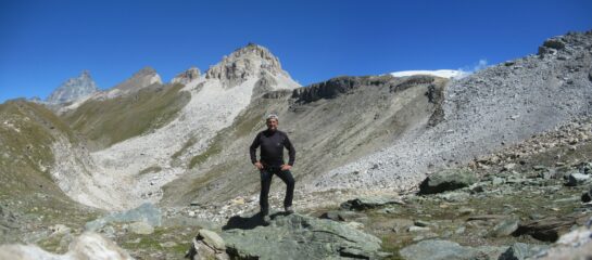 Prima dell'ultimo tratto in pietraia