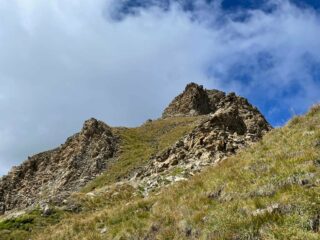 Dal colletto verso la cima