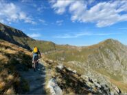 Risalendo alla Ravetto tratto bellissimo ciclabile