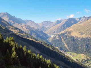 panorama dalla poderale dopo azerin
