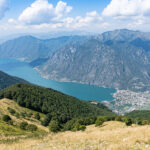 Porlezza e lago di Lugano visti dal Galbiga