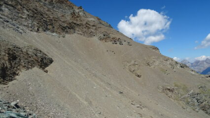 Dal Colle della Rossa: traverso alto e basso