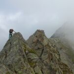 Il tratto orizzontale prima della cima