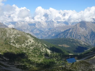 Cartolina sul lago d'Arpy
