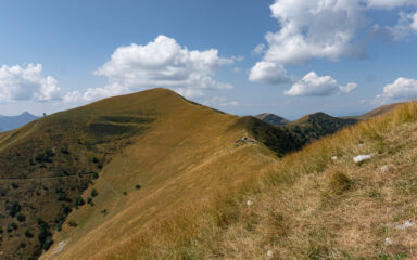 Il monte Tremezzo visto dal Crocione