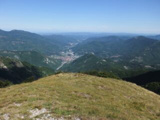 Garessio dalla cima del Galerotto