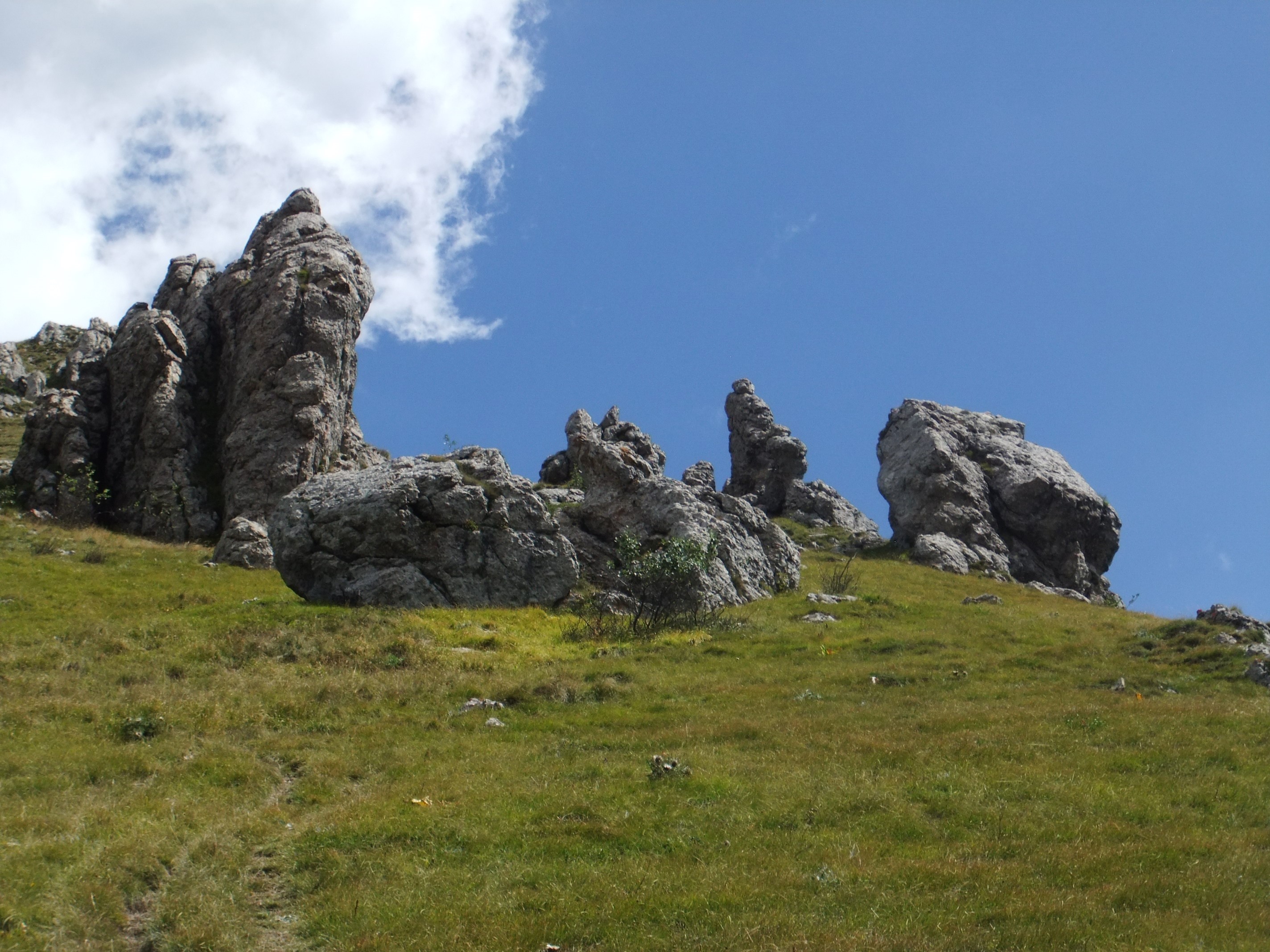 Tra i giganti di pietra del Galero