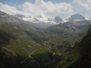 Vista dal bivacco della Forestale