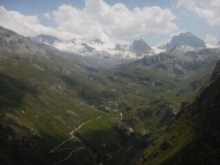 Vista dal bivacco della Forestale