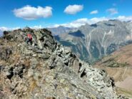 l'arrivo in cima alla Couta'..