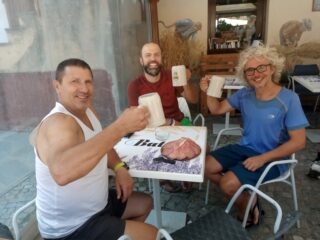 Meritata birra di fine giornata