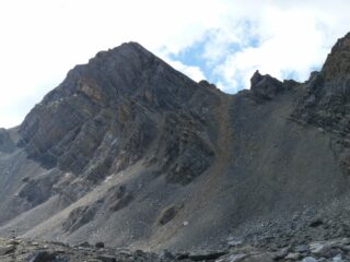 lassù Colle e Monte Ciaslaras sulla sinistra