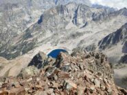 Tutta la cresta percorsa vista dall'alto. 