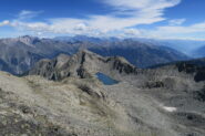 vista verso il Lago di Pietra Rossa