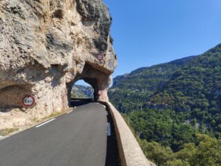 Nelle Gorges de la Nesque.