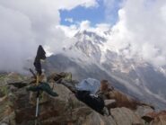 La Est del Rosa dalla vetta