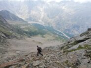 Piani Alti di Rosareccio con stazione della funivia dismessa 