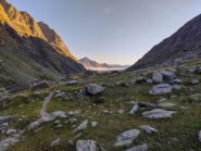 Vista dal Refuge d'Ambin verso il Colle del Piccolo Moncenisio