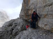 In discesa sullo stradone provinciale