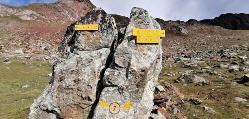 Bivio prima dell'alpeggio