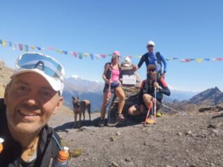 Il gruppo al Passo Alto