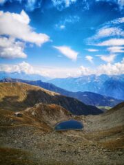 Lac de Champanemant e bivacco Rosaire Clermont
