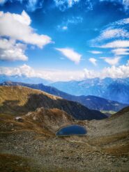 Lac de Champanemant e bivacco Rosaire Clermont