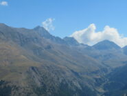 Verso il vallone dell'Urtier, con Tersiva e Torre Ponton