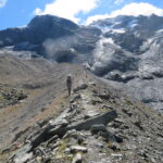 Sulla morena. Sfondo Grande Rousse