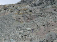 nella variante di discesa, dopo i laghi, su vecchia mulattiera