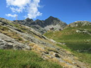 Nei pressi del rifugio Barma dominato dal Mont Mars