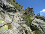 sul sentiero verso del Rifugio Coda