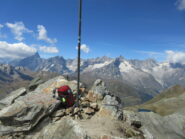 in vetta alla Pointe de Drone
