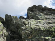 Tratto discesa dalla Pointe de Drone al Col de Fonteinte