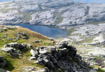 Lago Vercellina al ritorno.