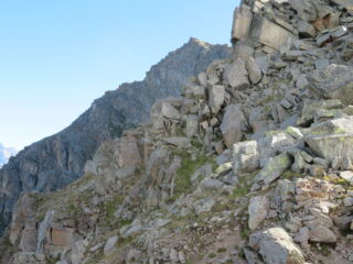 Cima della Crocetta, vista dal Colle.